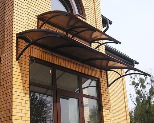 козырек из поликарбоната купить