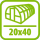 весь каркас 20х40