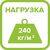 нагрузка 240 кг/м2