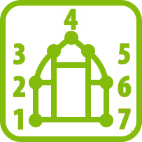Форма капля 7 продольных усилений